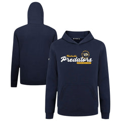 Nashville Predators Levelwear Youth Podium Monument Pullover Hoodie - Navy - NHL 203146465