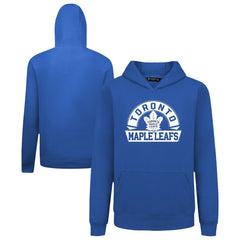 Toronto Maple Leafs Levelwear Youth Podium Banner Arch Pullover Hoodie - Royal - NHL 203146471