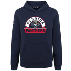 Florida Panthers Levelwear Youth Podium Banner Arch Pullover Hoodie - Navy - NHL 203146481