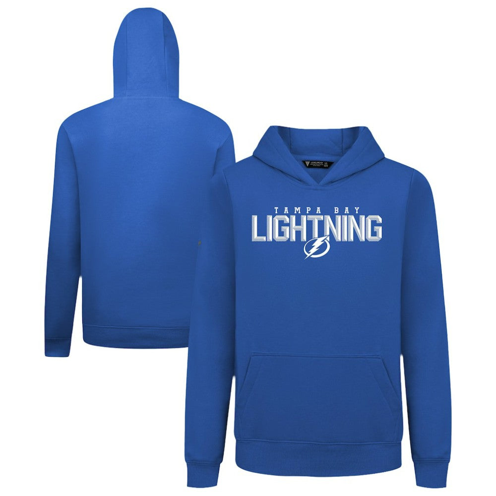 Tampa Bay Lightning Levelwear Youth Podium Carve Pullover Hoodie - Royal - NHL 203146499