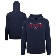 Washington Capitals Levelwear Youth Podium Carve Pullover Hoodie - Navy - NHL 203146501