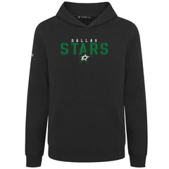 Dallas Stars Levelwear Youth Podium Carve Pullover Hoodie - Black - NHL 203146503