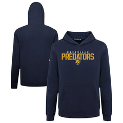 Nashville Predators Levelwear Youth Podium Carve Pullover Hoodie - Navy - NHL 203146504