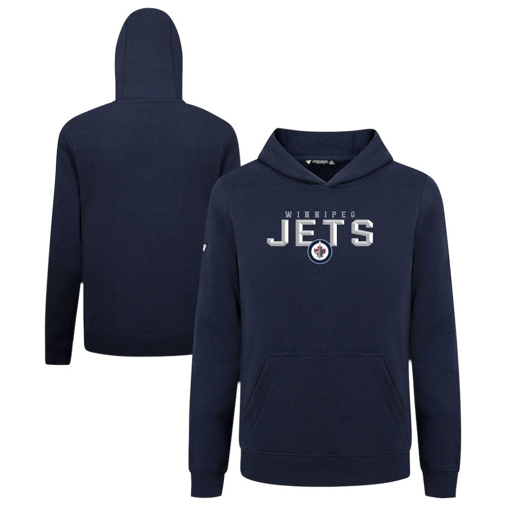 Winnipeg Jets Levelwear Youth Podium Carve Pullover Hoodie - Navy - NHL 203146509