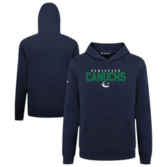 Vancouver Canucks Levelwear Youth Podium Carve Pullover Hoodie - Navy - NHL 203146515