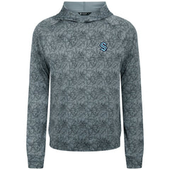 Seattle Kraken Levelwear Albatross Raglan Pullover Hoodie - Gray - NHL 203146589