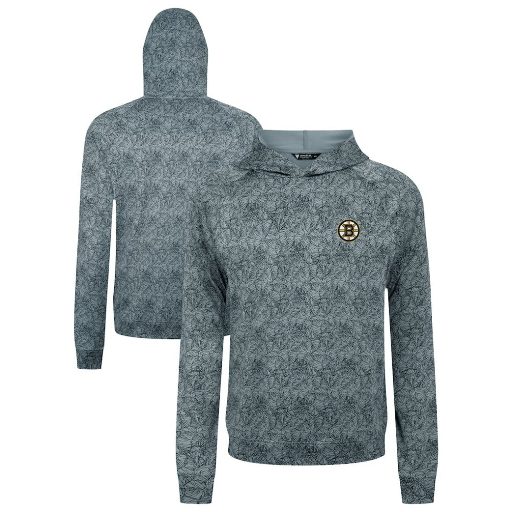 Boston Bruins Levelwear Albatross Raglan Pullover Hoodie - Gray - NHL 203146590
