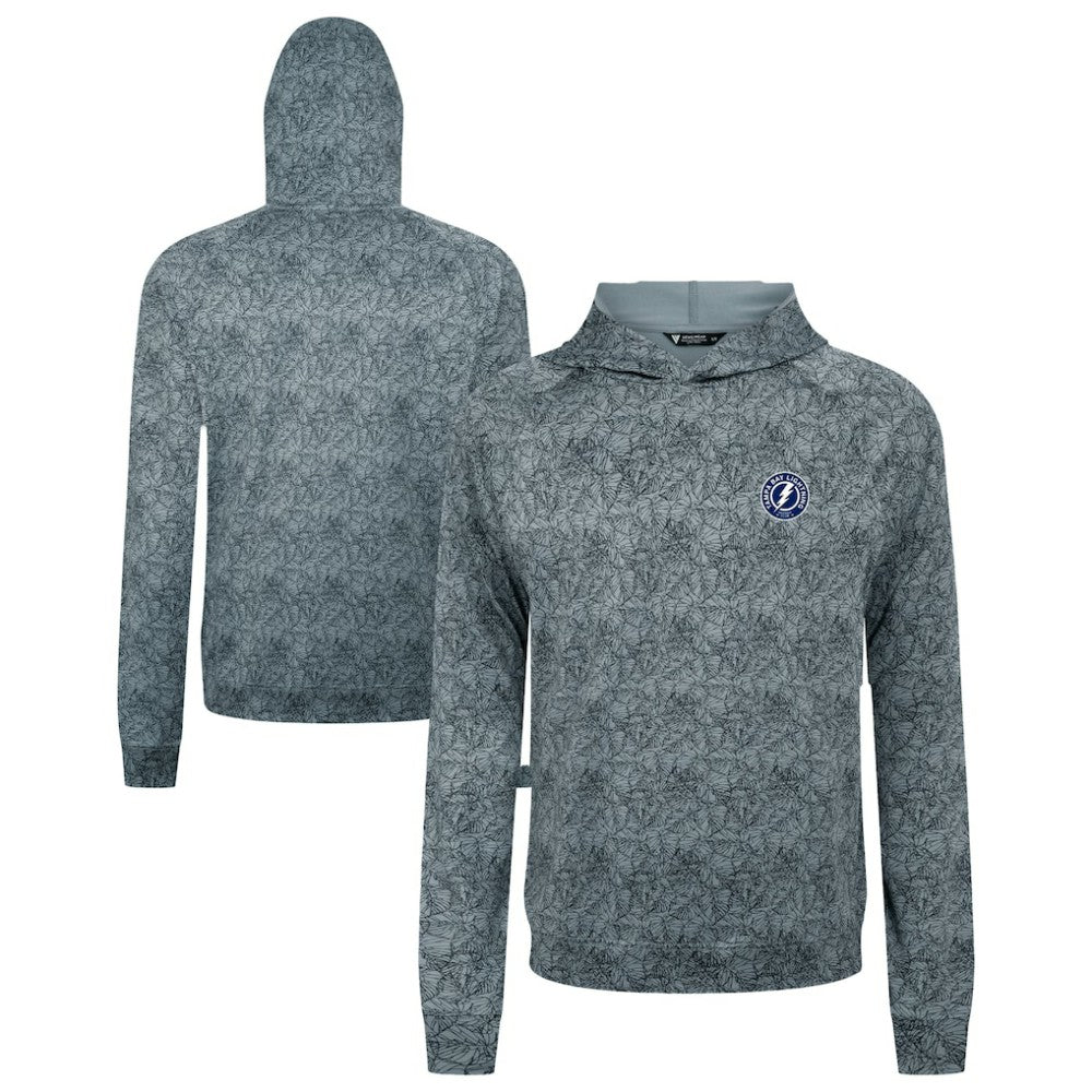 Tampa Bay Lightning Levelwear Albatross Raglan Pullover Hoodie - Gray - NHL 203146595