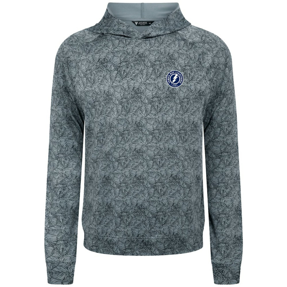 Tampa Bay Lightning Levelwear Albatross Raglan Pullover Hoodie - Gray - NHL 203146595