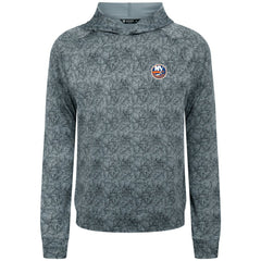 New York Islanders Levelwear Albatross Raglan Pullover Hoodie - Gray - NHL 203146598