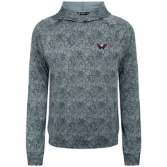 Washington Capitals Levelwear Albatross Raglan Pullover Hoodie - Gray - NHL 203146600