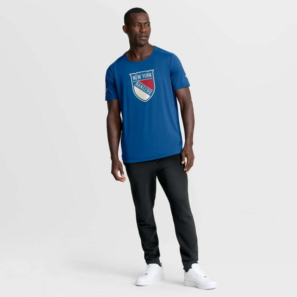 New York Rangers Fanatics 2026 NHL Winter Classic Authentic Pro Tech T-Shirt - Blue - NHL 203148079