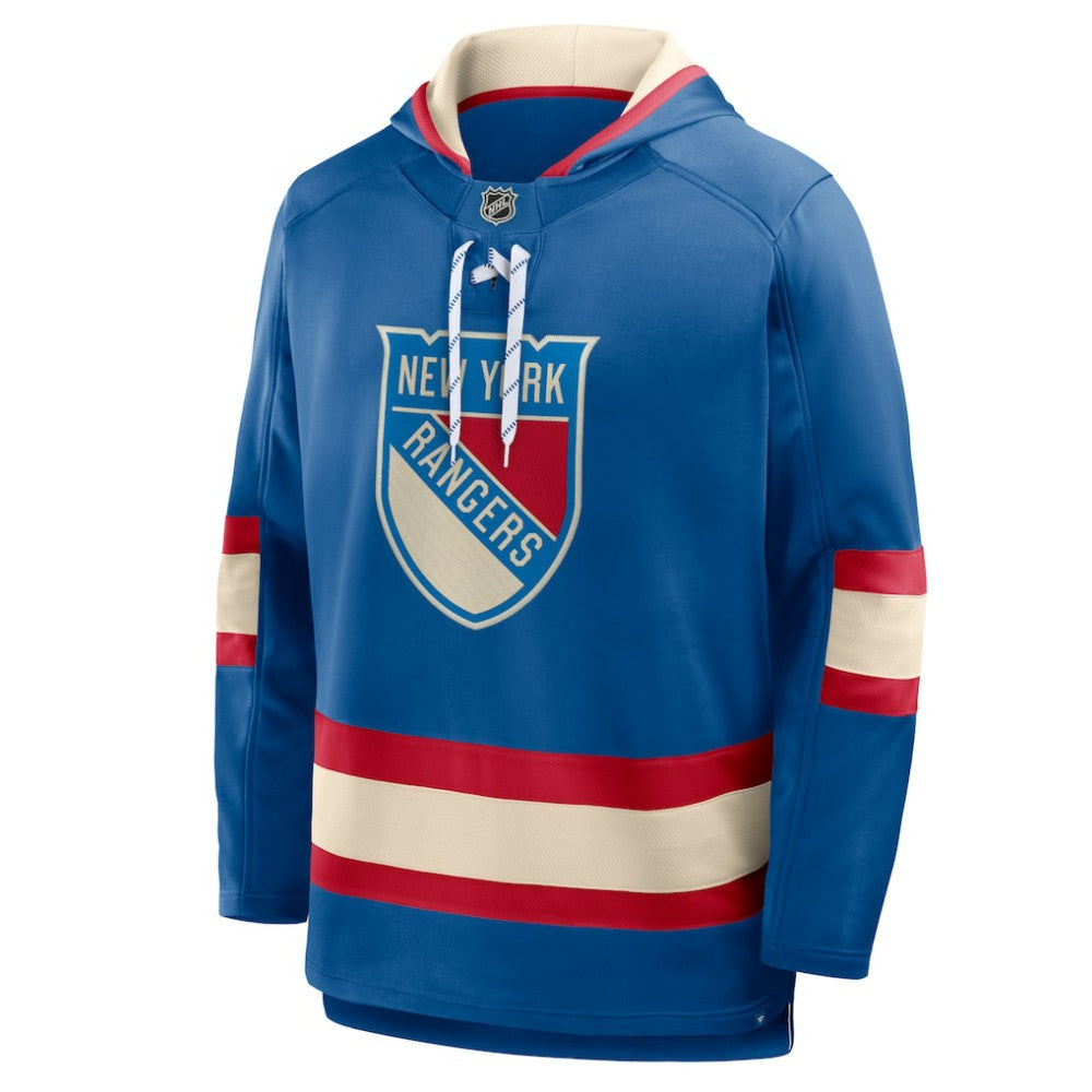 New York Rangers Fanatics 2026 NHL Winter Classic Lace Collar Hoodie - Blue - NHL 203148092