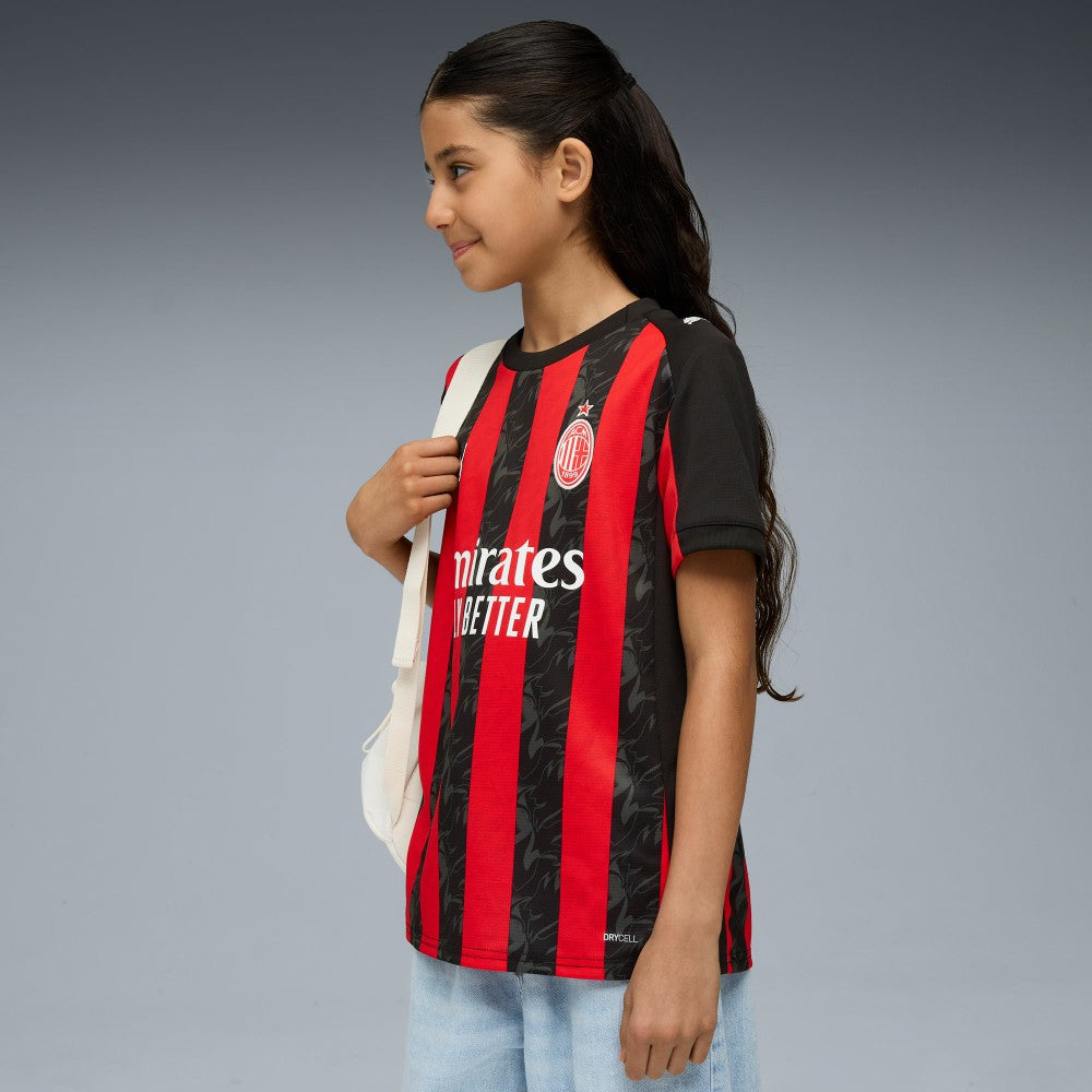 AC Milan Youth 2025/26 Home Replica Jersey Red - Puma