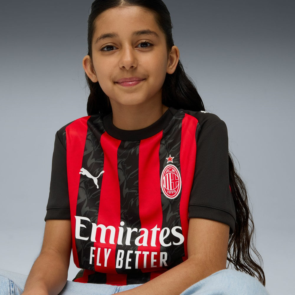 AC Milan Youth 2025/26 Home Replica Jersey Red - Puma
