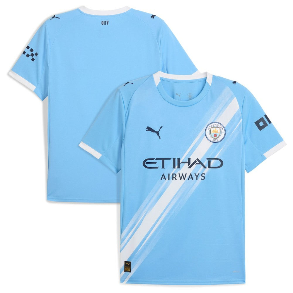 Manchester City 2025/26 Home Replica Jersey Sky Blue - Puma for sale