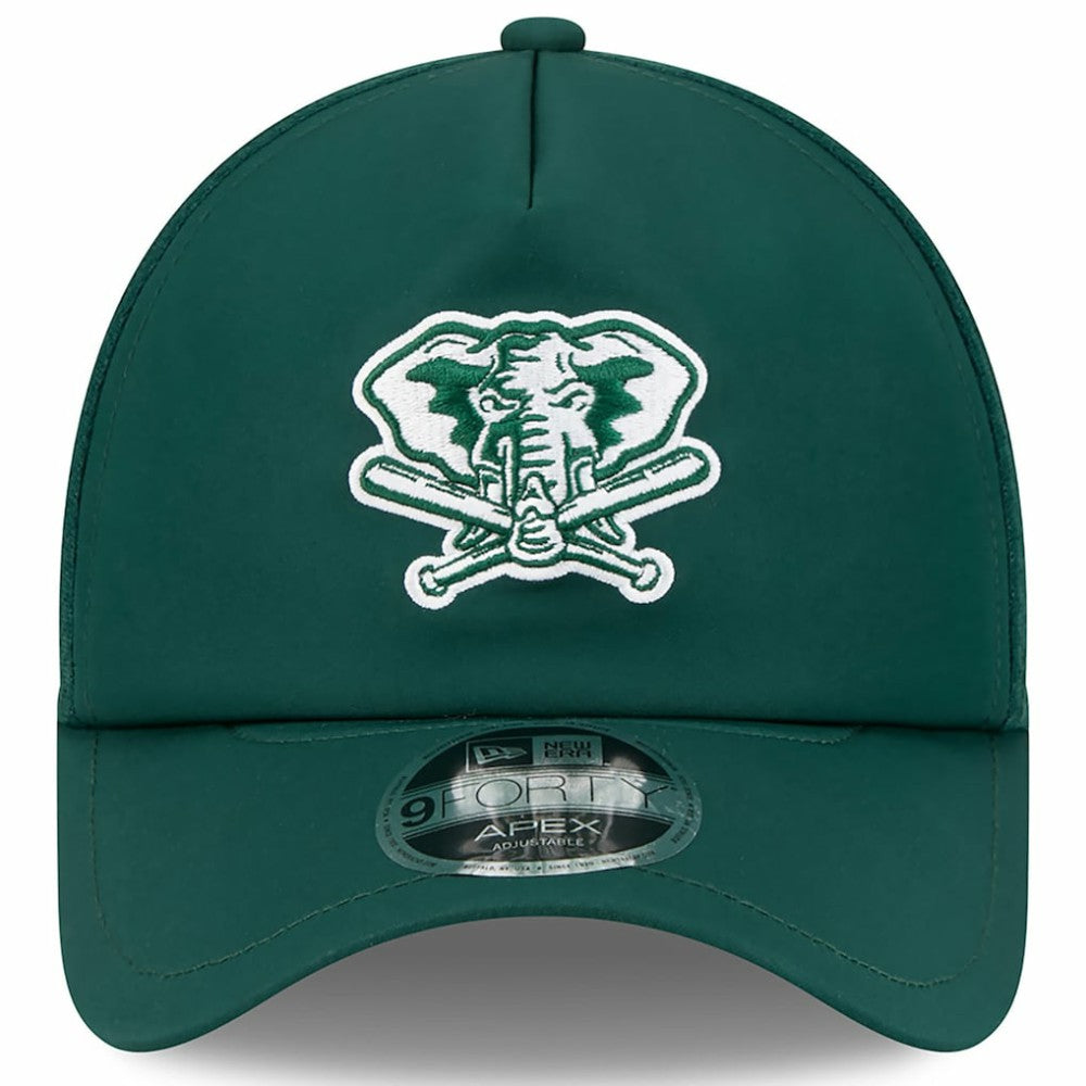 Athletics New Era 2026 Batting Practice Alternate Apex 9FORTY Adjustable Hat - Green - New Era Lifestyle