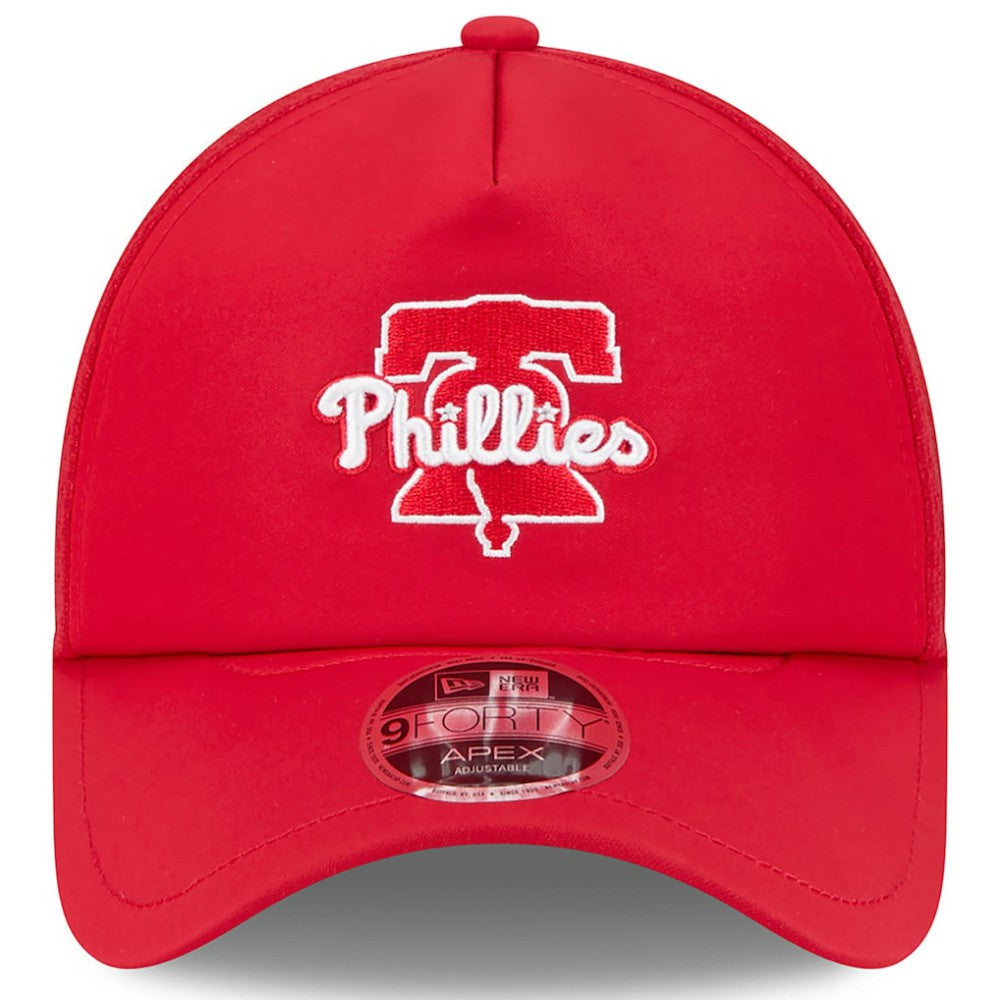 Philadelphia Phillies New Era 2026 Batting Practice Alternate Apex 9FORTY Adjustable Hat - Red - New Era on Sale