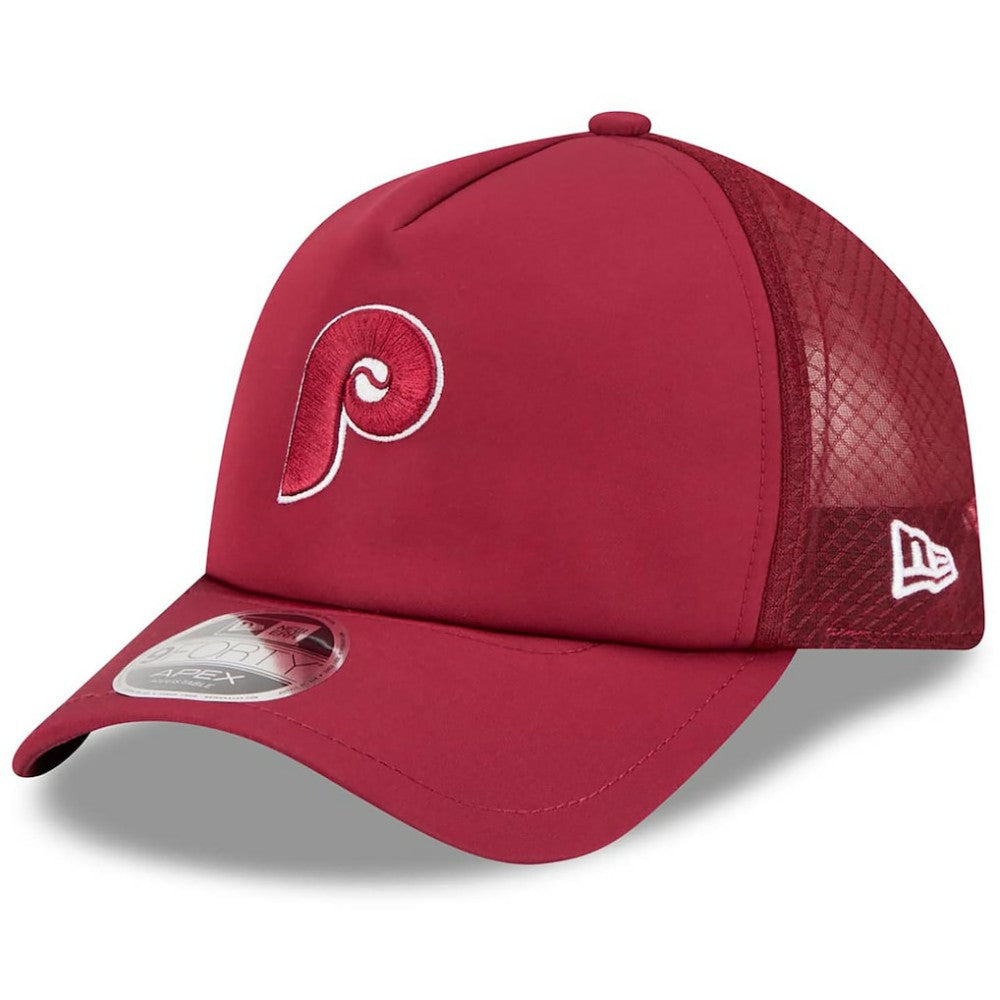 Philadelphia Phillies New Era 2026 Batting Practice Alternate Apex 9FORTY Adjustable Hat - Maroon - New Era Sale