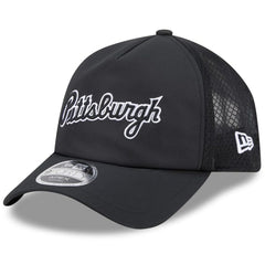 Pittsburgh Pirates New Era 2026 Batting Practice Alternate Apex 9FORTY Adjustable Hat - Black - New Era Online