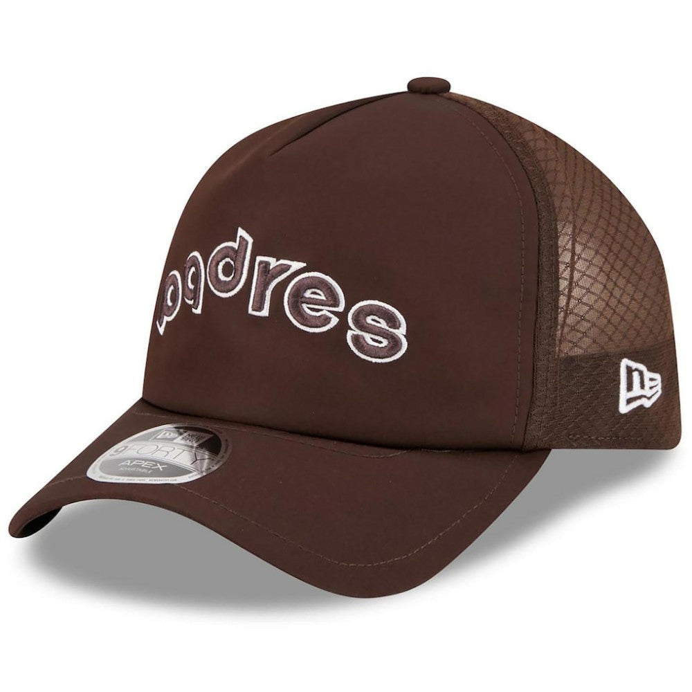 San Diego Padres New Era 2026 Batting Practice Alternate Apex 9FORTY Adjustable Hat - Brown - New Era on Sale