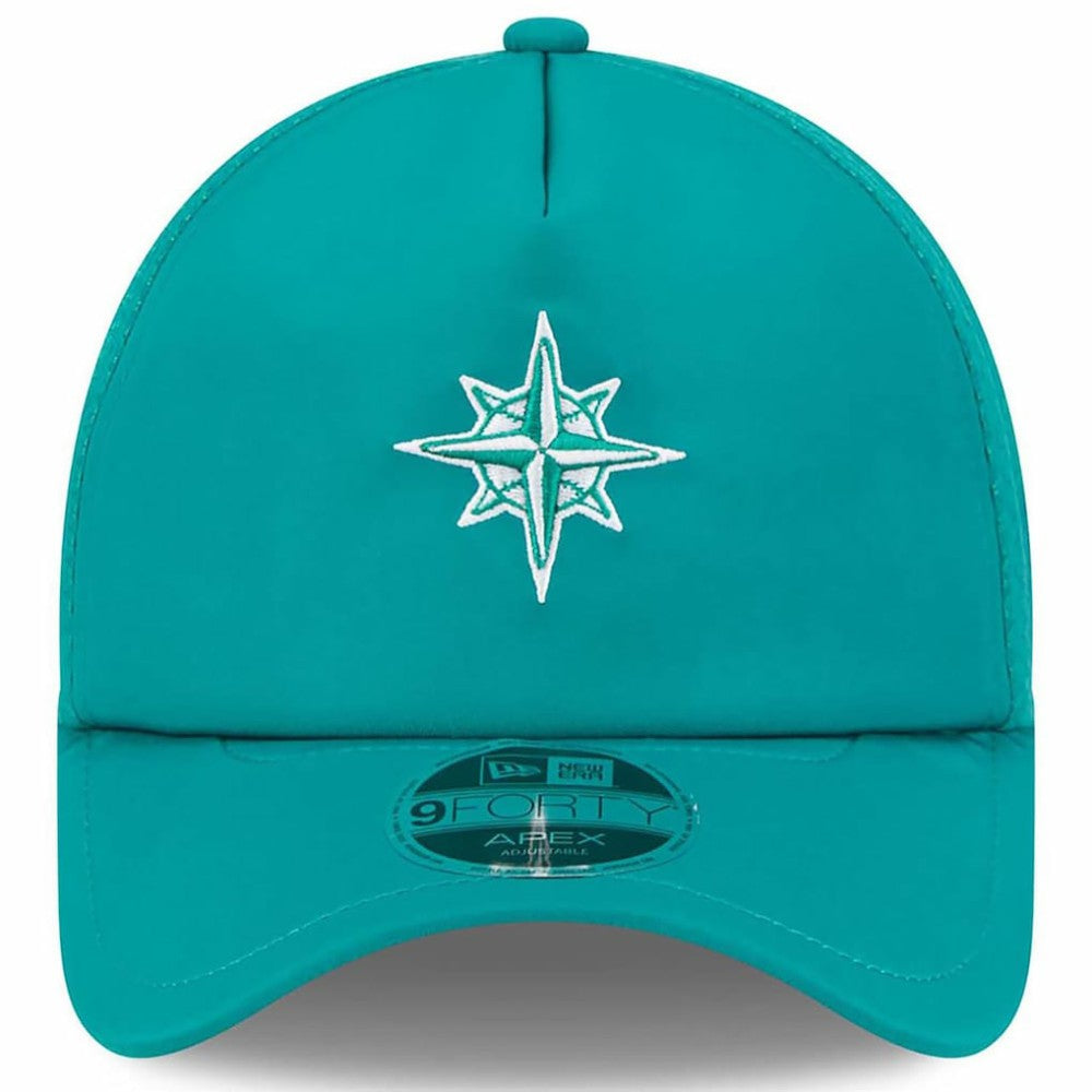 Seattle Mariners New Era 2026 Batting Practice Alternate Apex 9FORTY Adjustable Hat - Teal - New Era Sale
