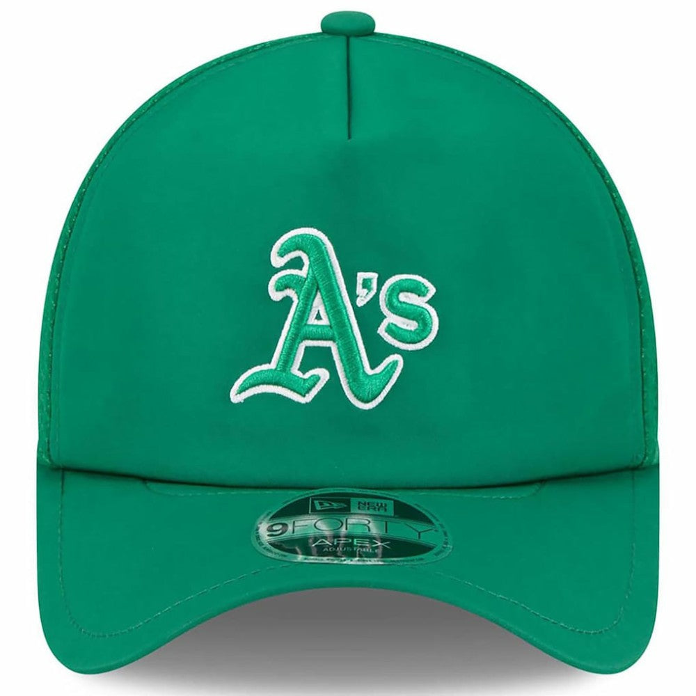 Athletics New Era 2026 Batting Practice Alternate Apex 9FORTY Adjustable Hat - Kelly Green - New Era Sale