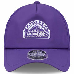 Colorado Rockies New Era 2026 Batting Practice Alternate Apex 9FORTY Adjustable Hat - Purple - New Era on Sale