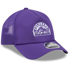 Colorado Rockies New Era 2026 Batting Practice Alternate Apex 9FORTY Adjustable Hat - Purple - New Era on Sale