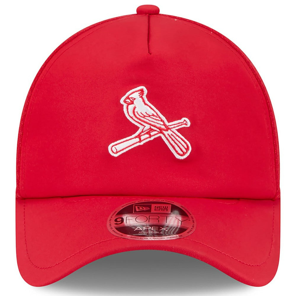 St. Louis Cardinals New Era 2026 Batting Practice Alternate Apex 9FORTY Adjustable Hat - Red - New Era Sale