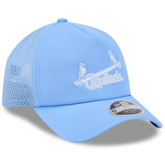 St. Louis Cardinals New Era 2026 Batting Practice Alternate Apex 9FORTY Adjustable Hat - Light Blue - New Era Online