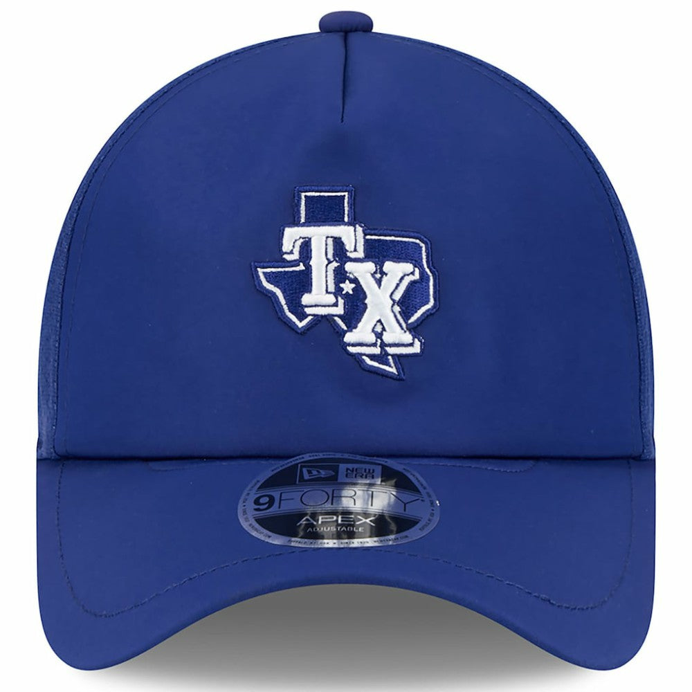 Texas Rangers New Era 2026 Batting Practice Alternate Apex 9FORTY Adjustable Hat - Royal - New Era Discount