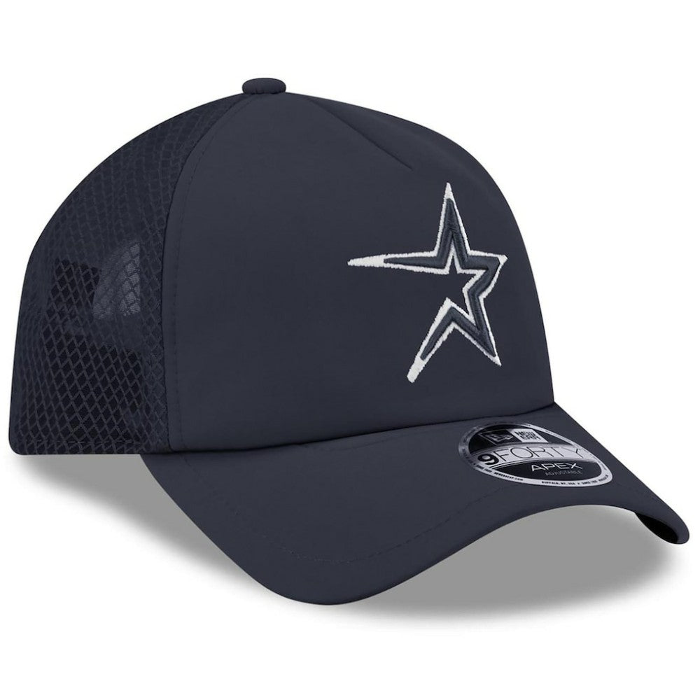 Houston Astros New Era 2026 Batting Practice Alternate Apex 9FORTY Adjustable Hat - Navy - New Era on Sale