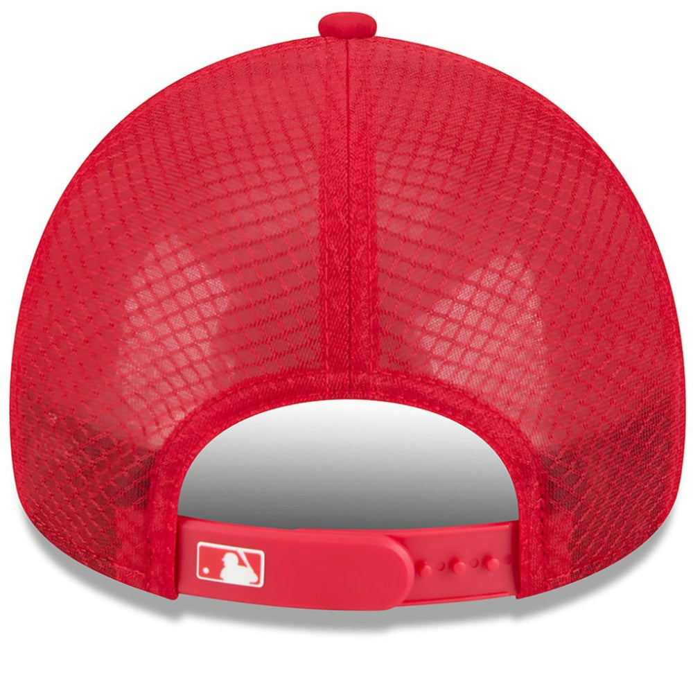 Washington Nationals New Era 2026 Batting Practice Alternate Apex 9FORTY Adjustable Hat - Red - New Era Online