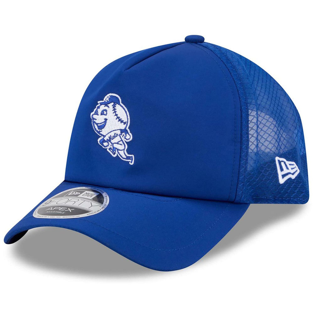 New York Mets New Era 2026 Batting Practice Alternate Apex 9FORTY Adjustable Hat - Royal - New Era Online