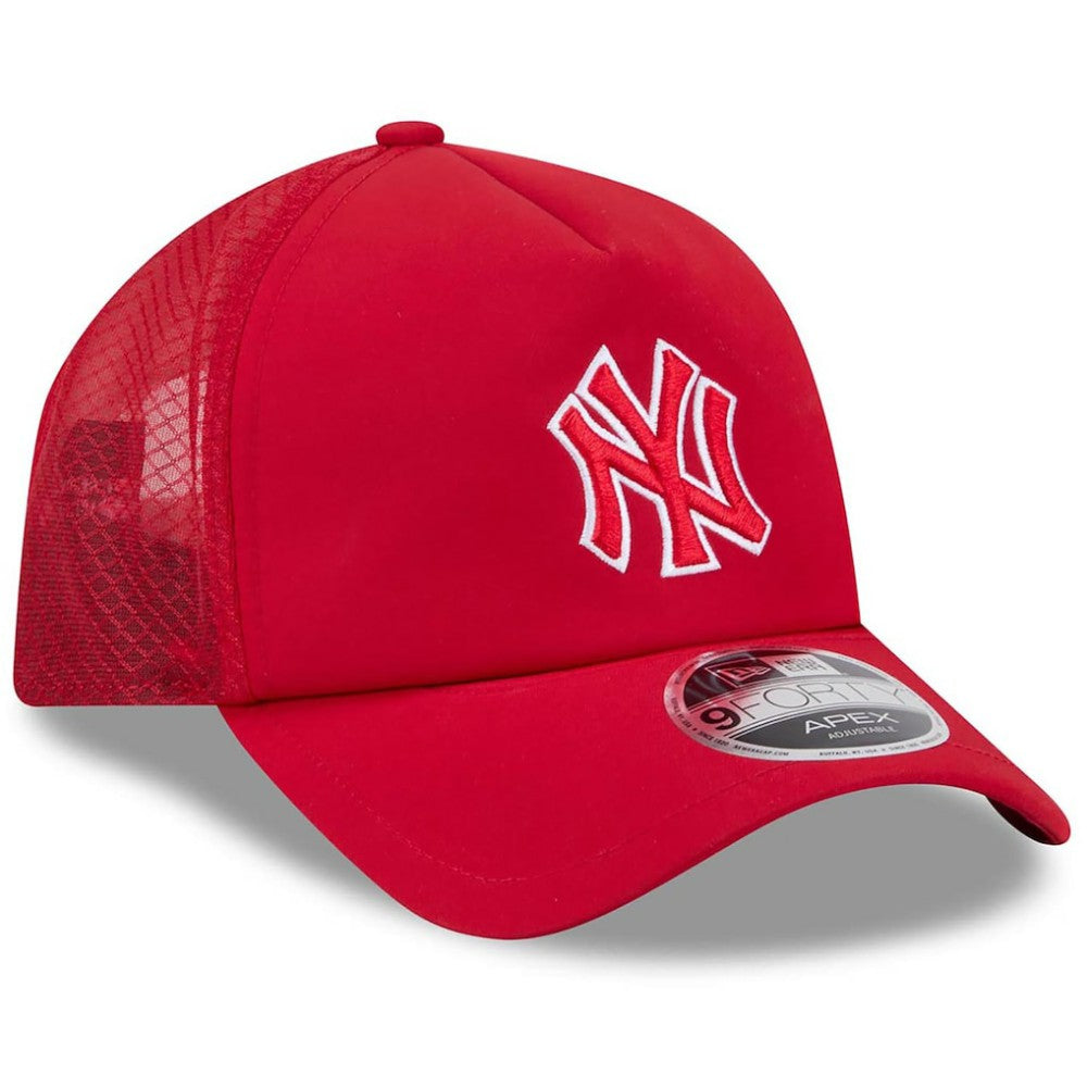 New York Yankees New Era 2026 Batting Practice Alternate Apex 9FORTY Adjustable Hat - Red - New Era on Sale