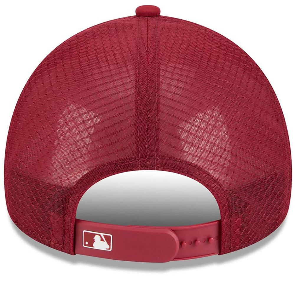 Houston Astros New Era 2026 Batting Practice Alternate Apex 9FORTY Adjustable Hat - Red - New Era Lifestyle