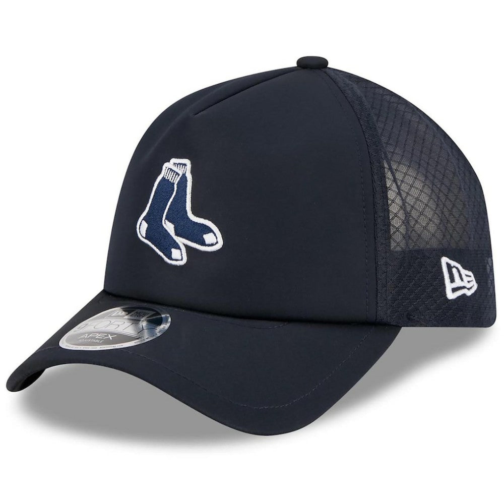 Boston Red Sox New Era 2026 Batting Practice Alternate Apex 9FORTY Adjustable Hat - Navy - New Era Sale