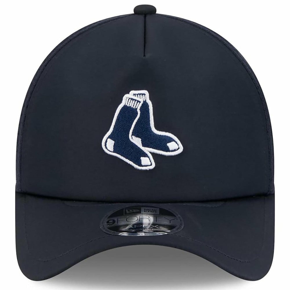 Boston Red Sox New Era 2026 Batting Practice Alternate Apex 9FORTY Adjustable Hat - Navy - New Era Sale