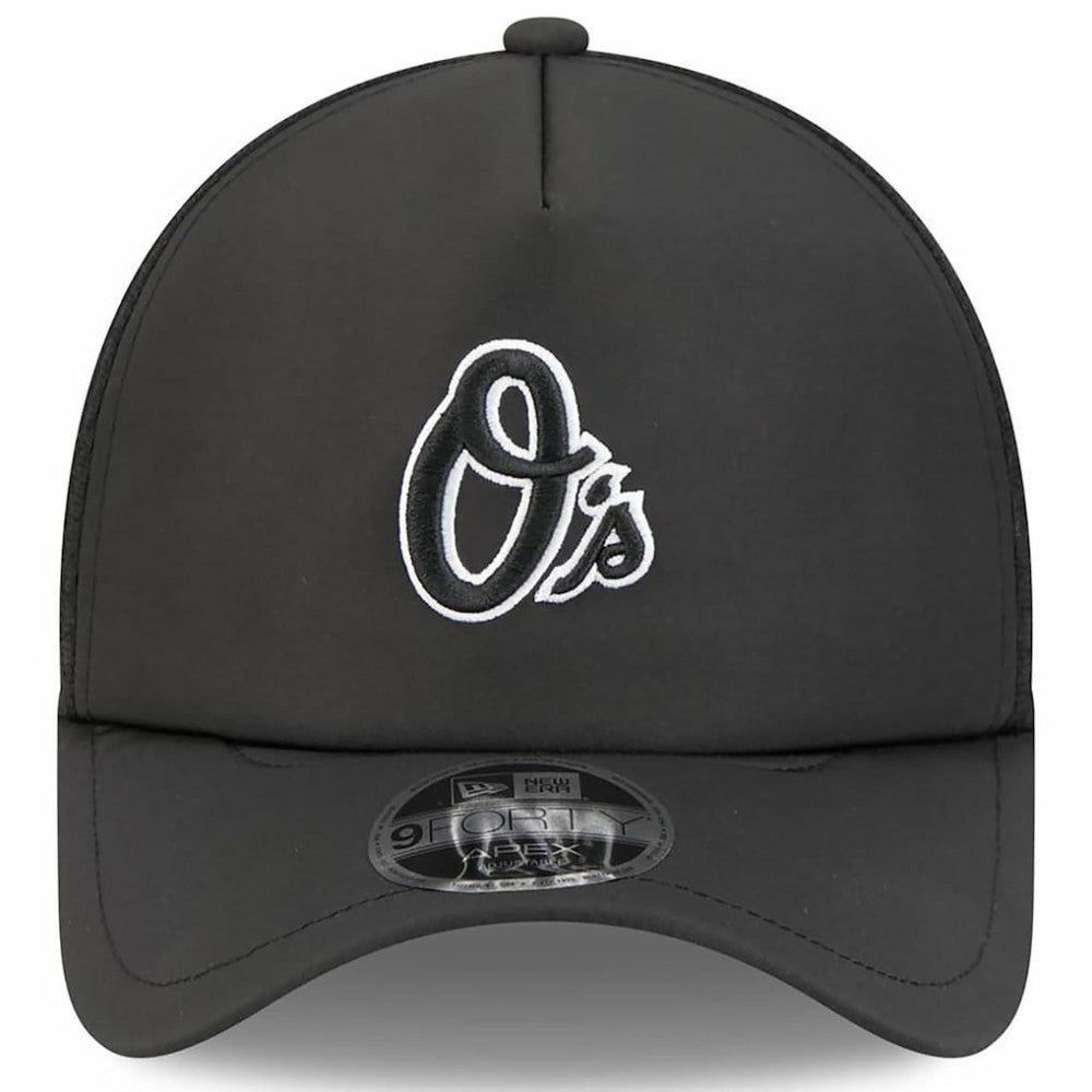 Baltimore Orioles New Era 2026 Batting Practice Alternate Apex 9FORTY Adjustable Hat - Black - New Era Discount