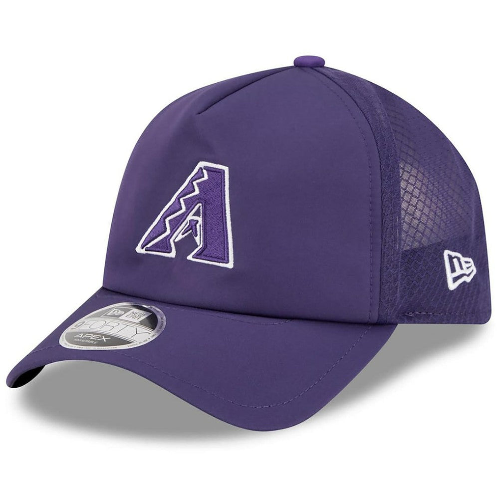 Arizona Diamondbacks New Era 2026 Batting Practice Alternate Apex 9FORTY Adjustable Hat - Purple - New Era Lifestyle