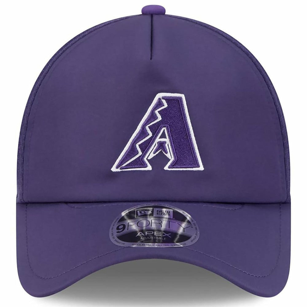 Arizona Diamondbacks New Era 2026 Batting Practice Alternate Apex 9FORTY Adjustable Hat - Purple - New Era Lifestyle