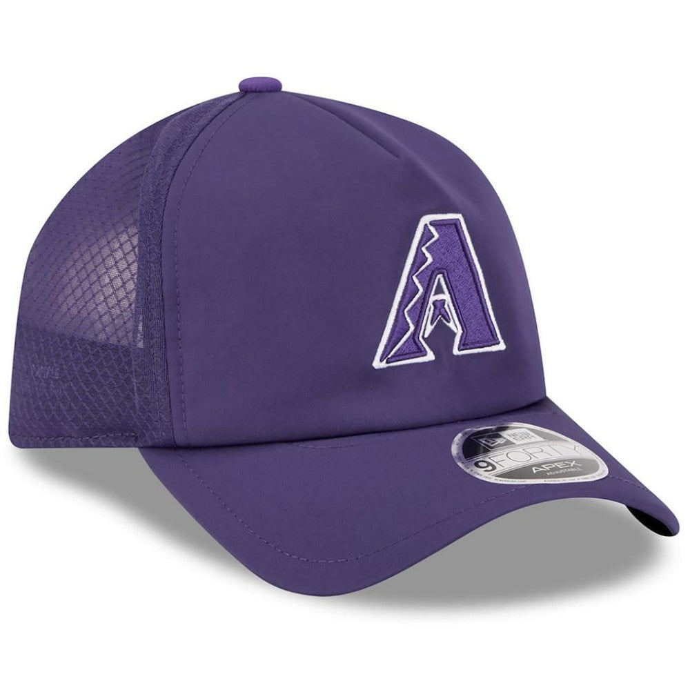 Arizona Diamondbacks New Era 2026 Batting Practice Alternate Apex 9FORTY Adjustable Hat - Purple - New Era Lifestyle