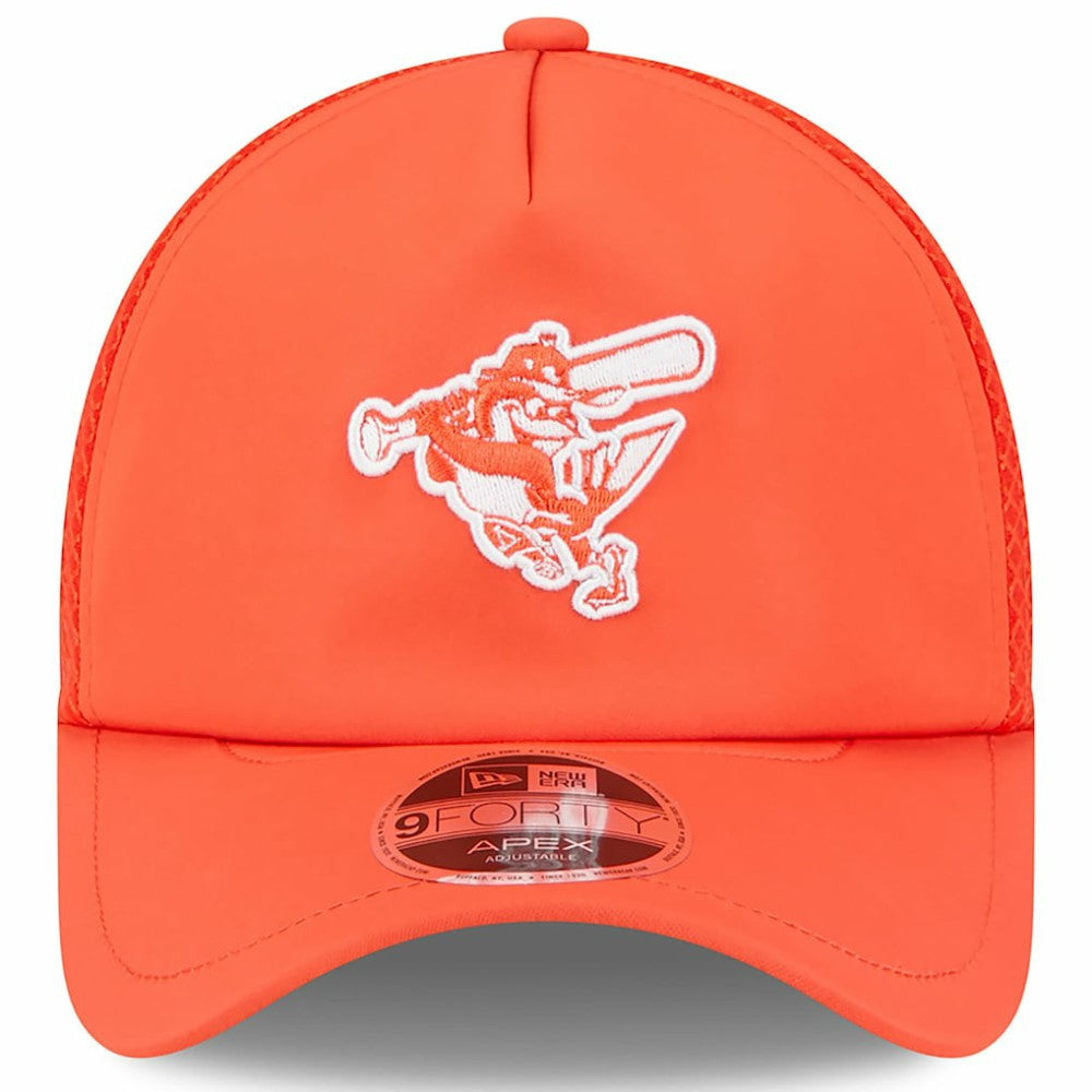 Baltimore Orioles New Era 2026 Batting Practice Alternate Apex 9FORTY Adjustable Hat - Orange - New Era on Sale