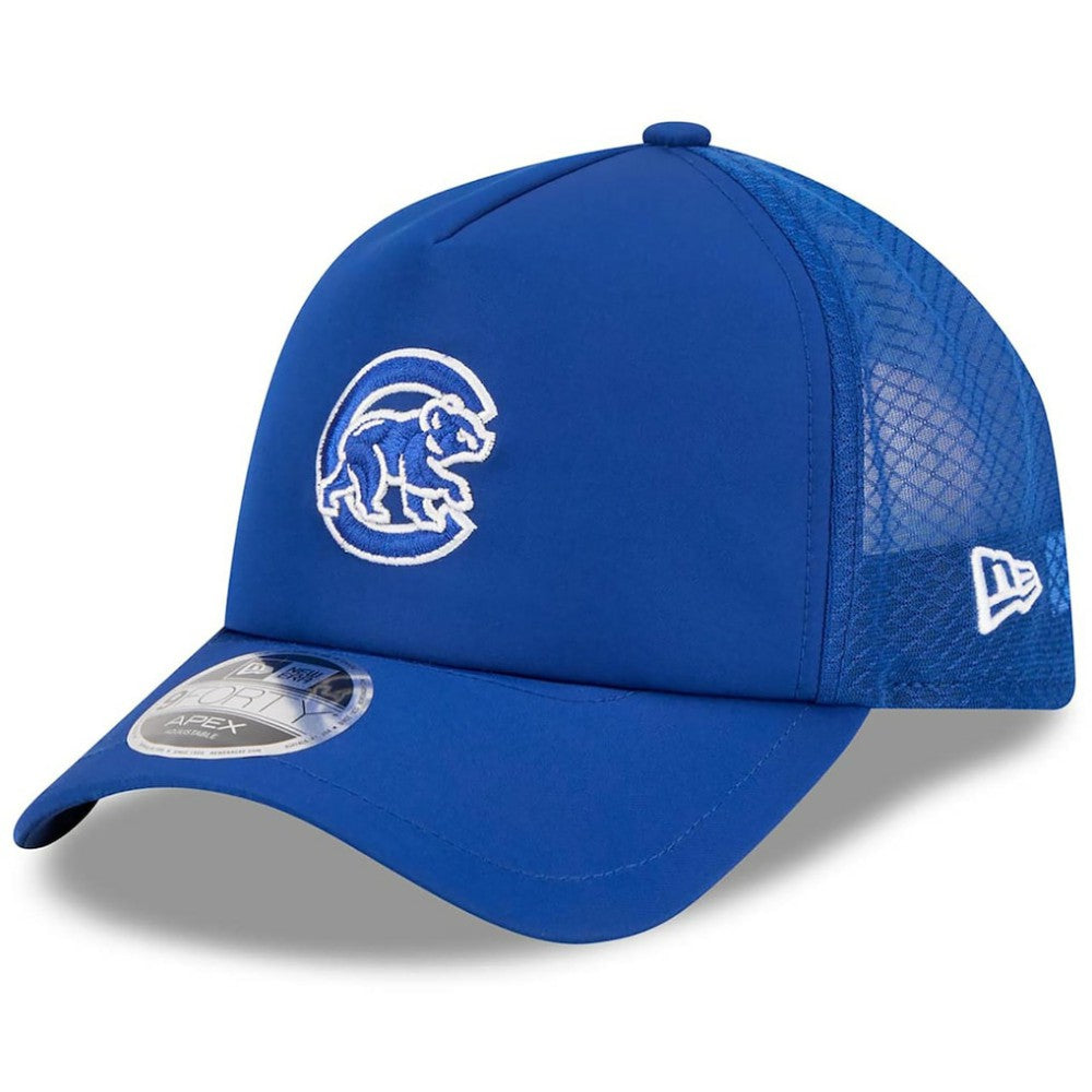 Chicago Cubs New Era 2026 Batting Practice Alternate Apex 9FORTY Adjustable Hat - Royal - New Era Online