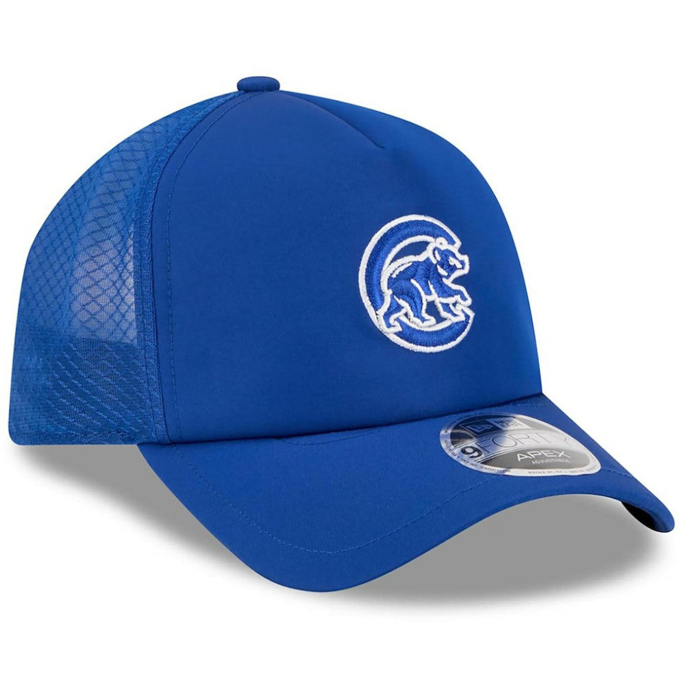 Chicago Cubs New Era 2026 Batting Practice Alternate Apex 9FORTY Adjustable Hat - Royal - New Era Online