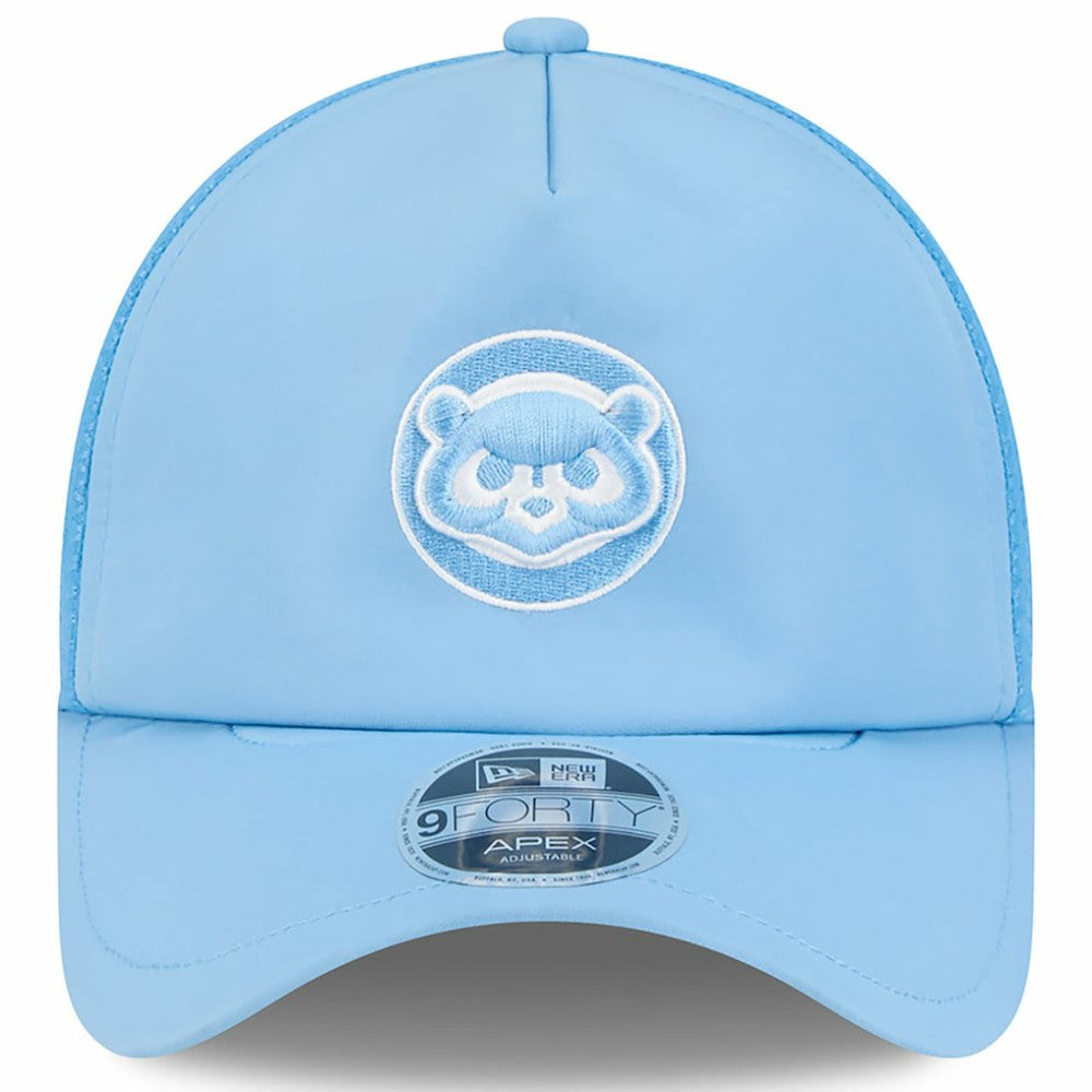Chicago Cubs New Era 2026 Batting Practice Alternate Apex 9FORTY Adjustable Hat - Light Blue - New Era Sale