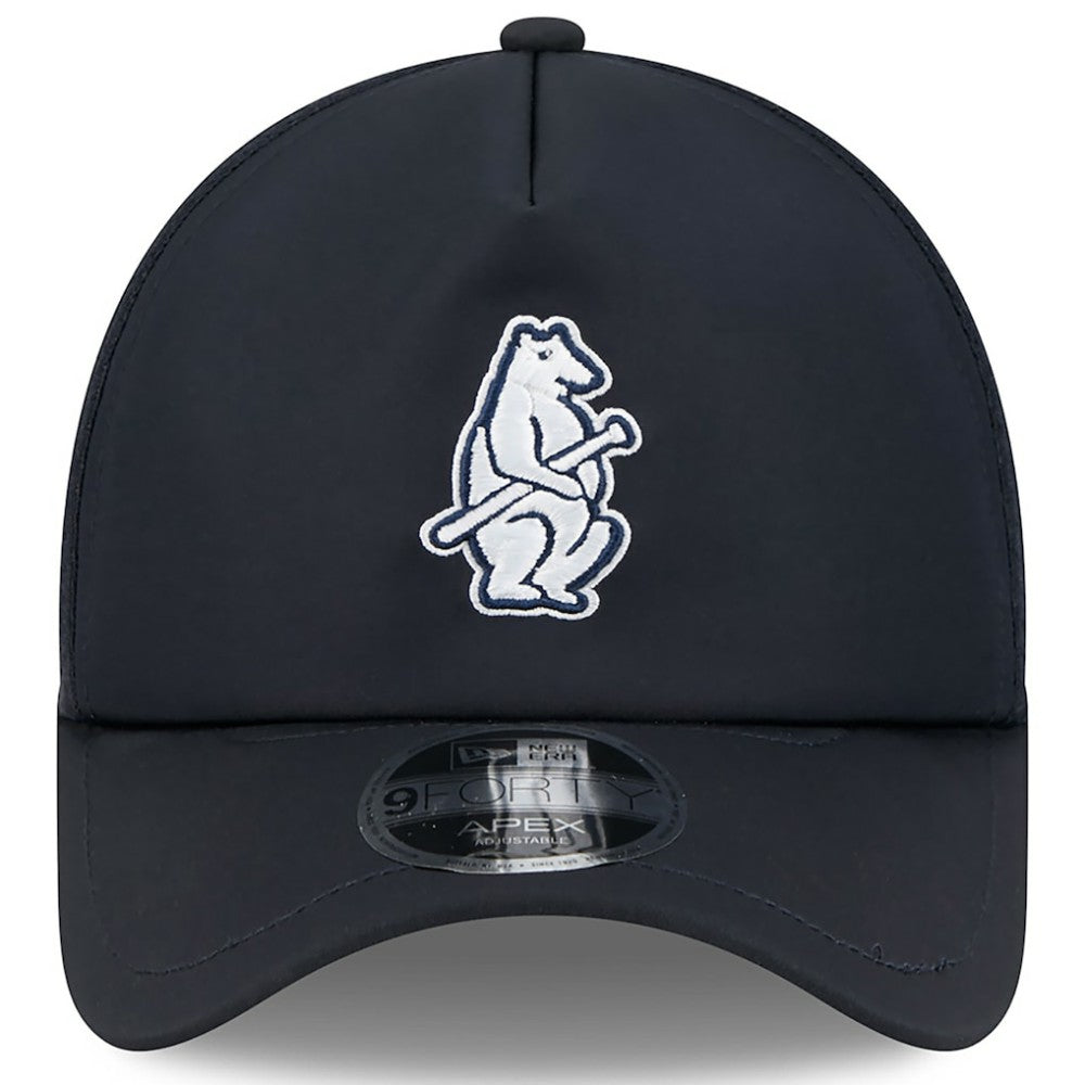 Chicago Cubs New Era 2026 Batting Practice Alternate Apex 9FORTY Adjustable Hat - Navy - New Era Online