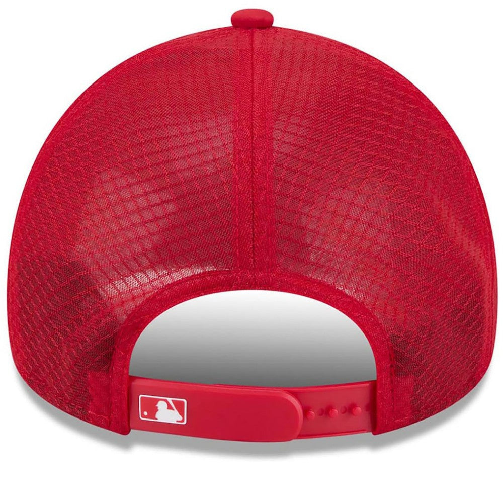 Cincinnati Reds New Era 2026 Batting Practice Alternate Apex 9FORTY Adjustable Hat - Red - New Era Lifestyle