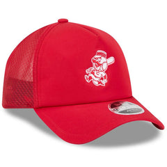 Cincinnati Reds New Era 2026 Batting Practice Alternate Apex 9FORTY Adjustable Hat - Red - New Era Online